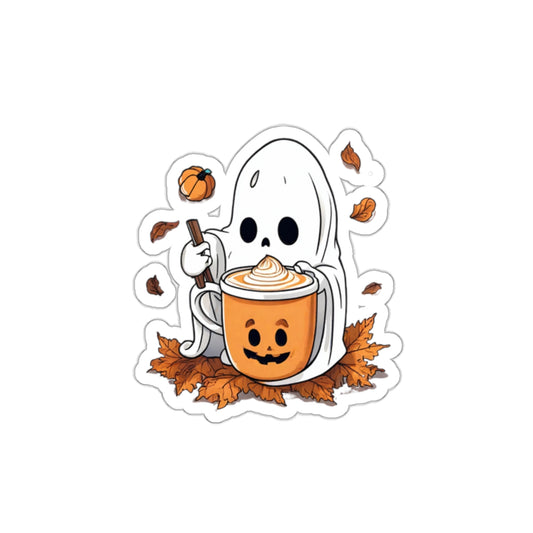 Ghost Coffee Sticker